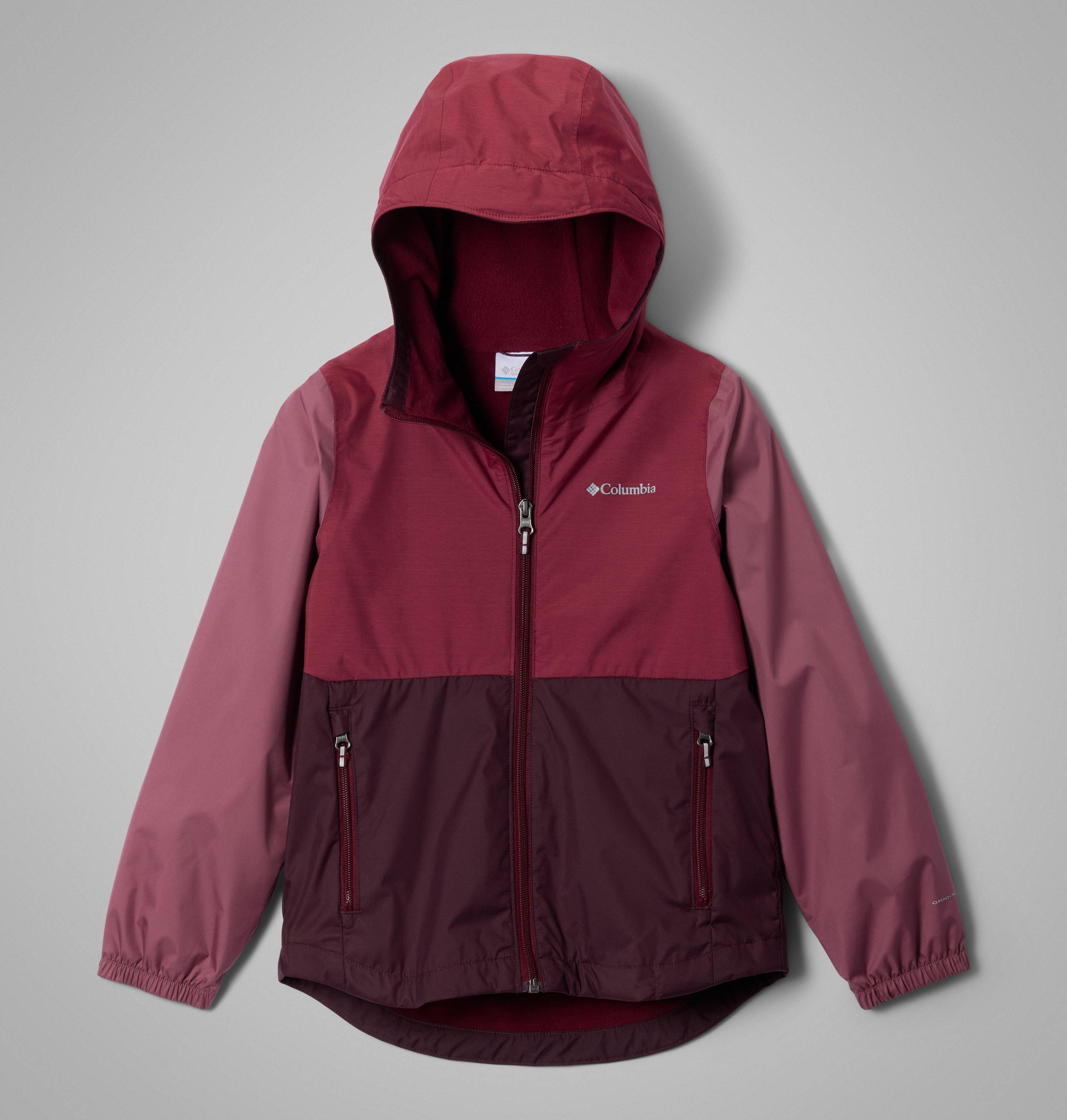 Girls' Rainy Trails III Fleece Lined Jacket | 607 | XS 1
