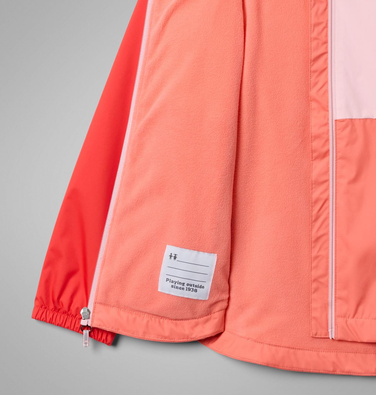 Girls' Rainy Trails™ III Fleece Lined Jacket 3