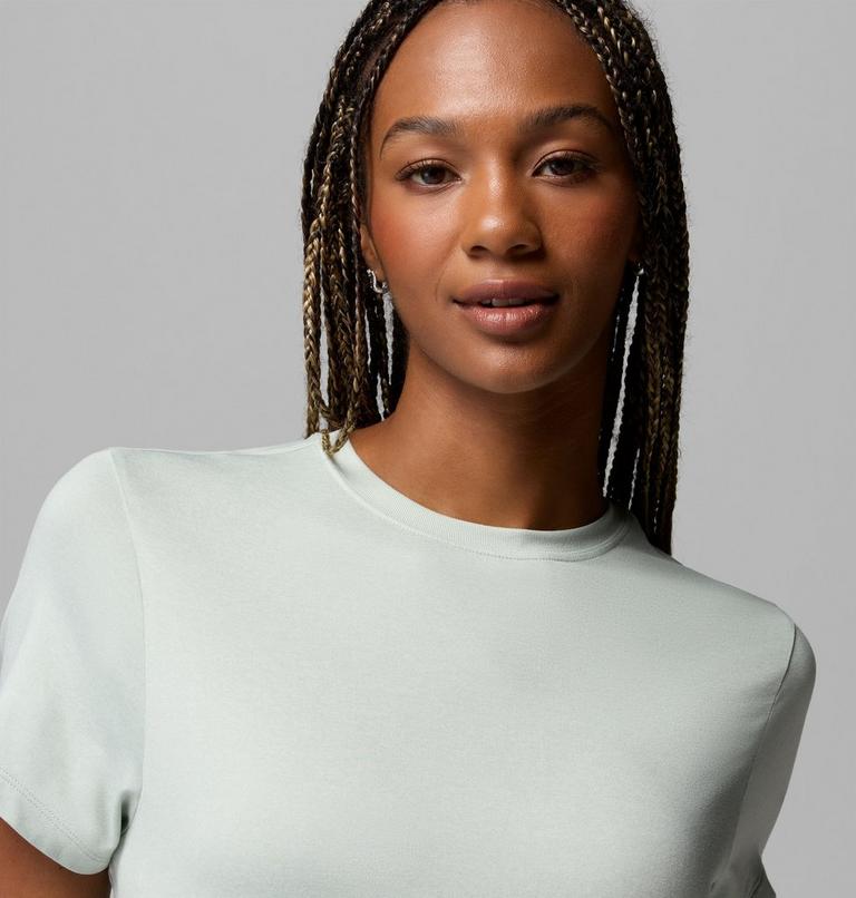 Women's Parsons Point Technical T-Shirt, Color: Tea Light Heather, image 5