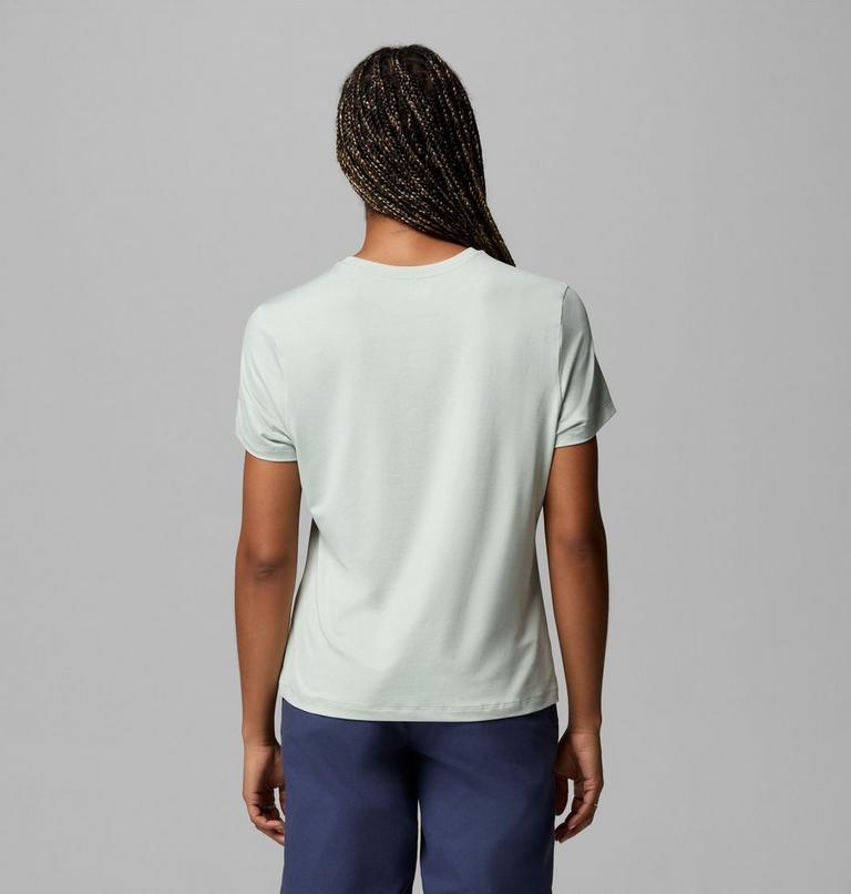 Women's Parsons Point Technical T-Shirt, Color: Tea Light Heather, image 3