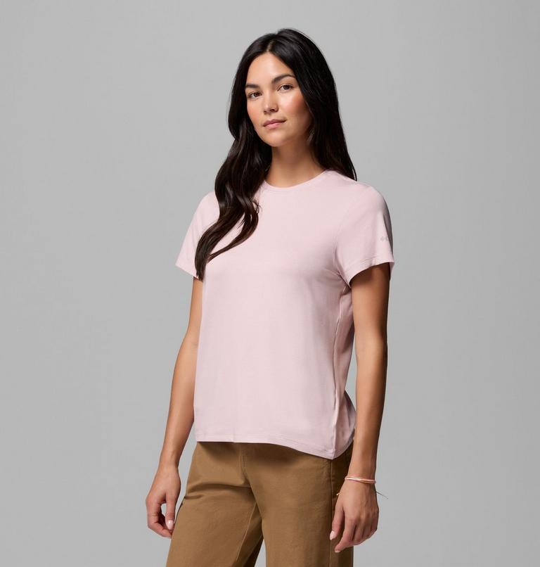 Women's Parsons Point Technical T-Shirt, Color: Mineral Pink Heather, image 4