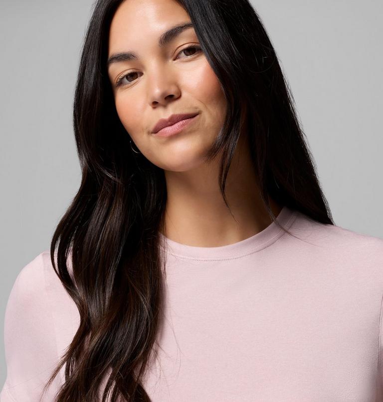 Women's Parsons Point Technical T-Shirt, Color: Mineral Pink Heather, image 5