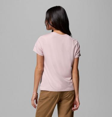 Women's Parsons Point Technical T-Shirt, Color: Mineral Pink Heather, image 7