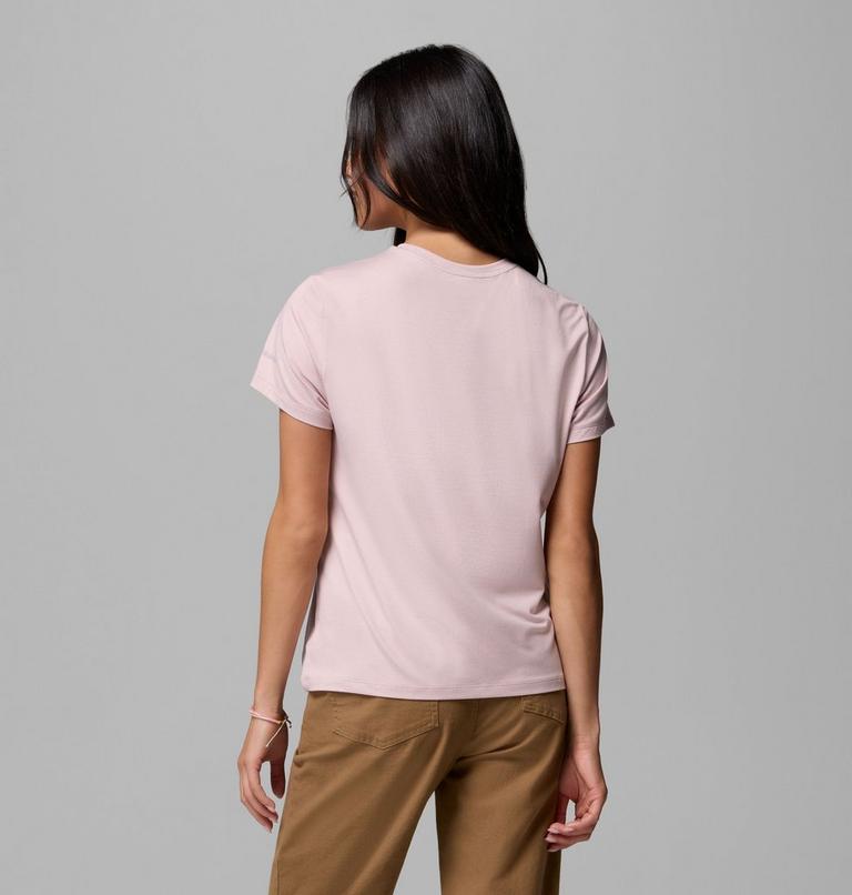 Women's Parsons Point Technical T-Shirt, Color: Mineral Pink Heather, image 3