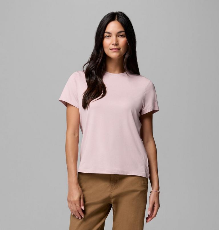 Women's Parsons Point Technical T-Shirt, Color: Mineral Pink Heather, image 1