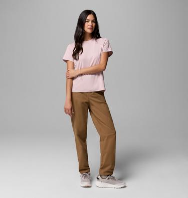 Women's Parsons Point Technical T-Shirt, Color: Mineral Pink Heather, image 6