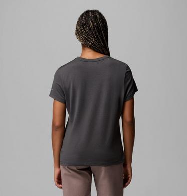 T-shirt Technique Graphique Parsons Point Femme, Color: Black Heather, Zigzag Climb, image 11