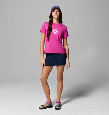 T-shirt Technique Graphique Parsons Point Femme, Color: Fuchsia Heather, Gem Focused, image 26