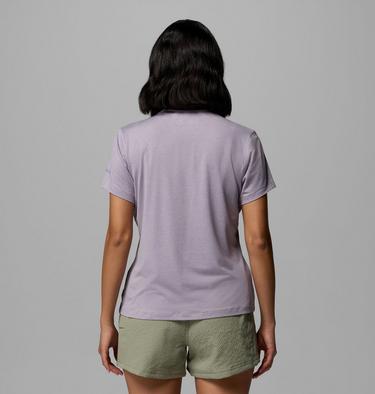 T-shirt Technique Graphique Parsons Point Femme, Color: Lavender Pearl Heather, Gem Focused, image 11