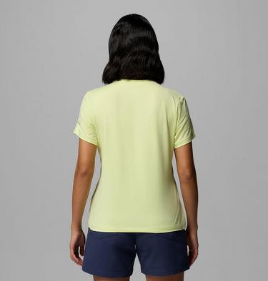 T-shirt Technique Graphique Parsons Point Femme, Color: Citron Haze Heather, Gem Focused, image 3