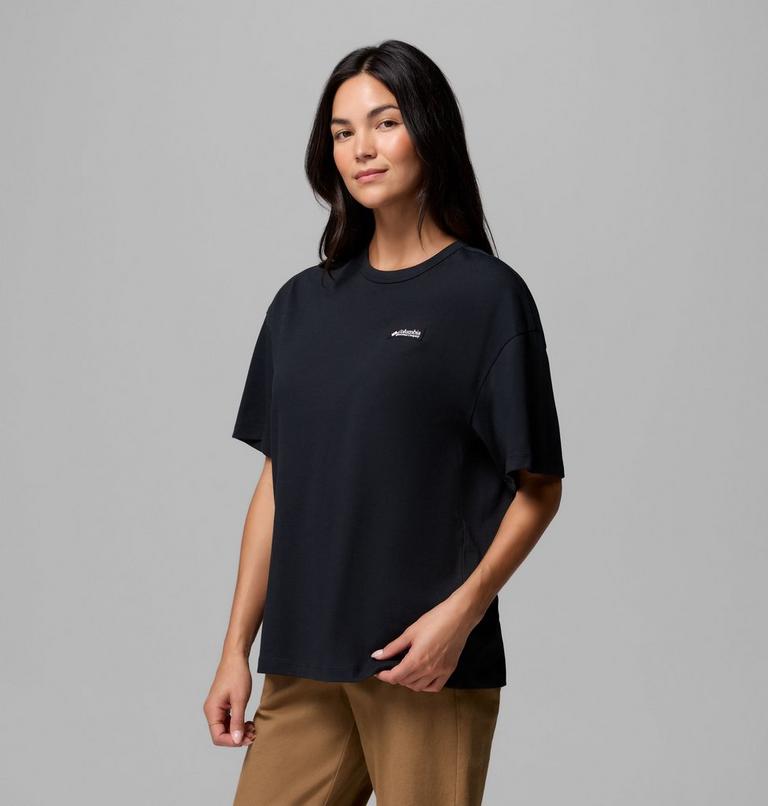 T-shirt Graphique &Eacute;pais CSC Femme, Color: Black, Linear Hillscape, image 4