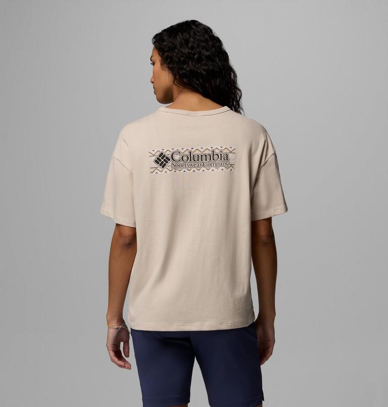 Camiseta gruesa con estampado CSC para mujer, Color: Dark Stone, Branded Blanket, image 1