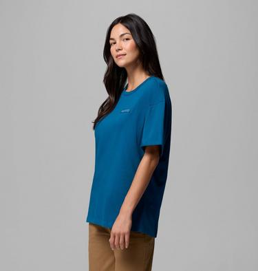 T-shirt Graphique &Eacute;pais CSC Femme, Color: Phoenix Blue, Linear Hillscape, image 8