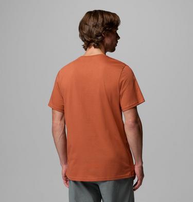 Men's Organic Cotton T-Shirt, Color: Teak Brown, image 11