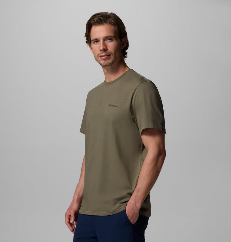 Men's Organic Cotton T-Shirt, Color: Stone Green, image 4