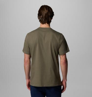 Men's Organic Cotton T-Shirt, Color: Stone Green, image 7
