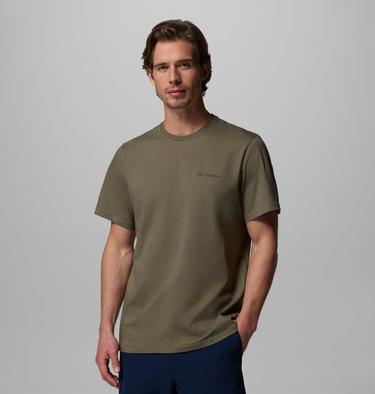 Men's Organic Cotton T-Shirt, Color: Stone Green, image 3