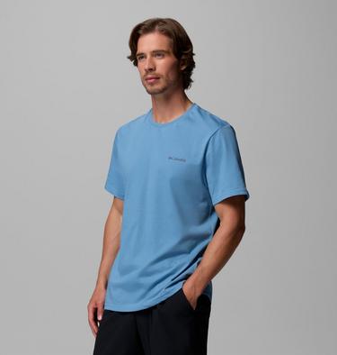 Men's Organic Cotton T-Shirt, Color: Rainy Day, image 8