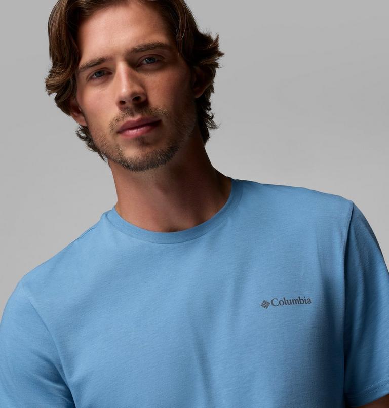Men's Organic Cotton T-Shirt, Color: Rainy Day, image 5