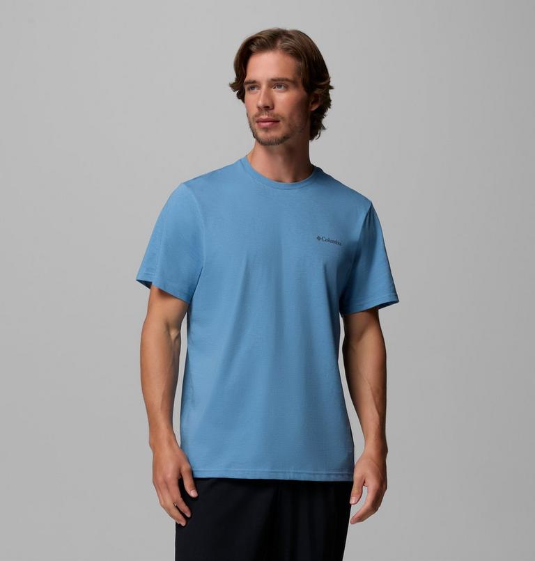 Men's Organic Cotton T-Shirt, Color: Rainy Day, image 1