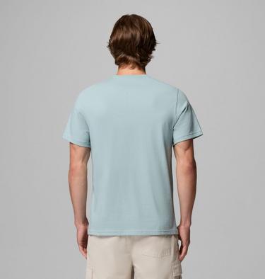 Men's Organic Cotton T-Shirt, Color: Crushed Blue, image 15