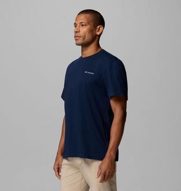 T-shirt in cotone biologico CSC da uomo, Color: Collegiate Navy, image 8