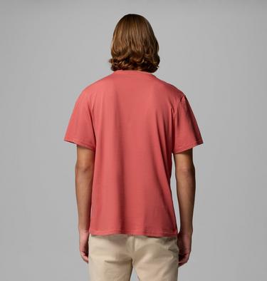 Men's Organic Cotton T-Shirt, Color: Washed Red, image 3