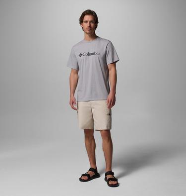 Men's CSC Basic Logo Organic Cotton T-Shirt, Color: Columbia Grey Heather, Gem Columbia, image 14