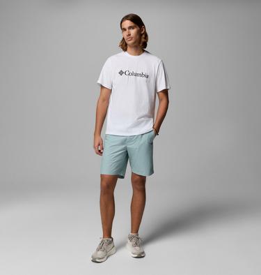 Men's CSC Basic Logo Organic Cotton T-Shirt, Color: White, Gem Columbia, image 8