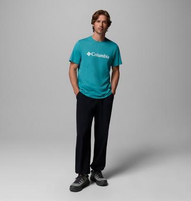 Men's CSC Basic Logo Organic Cotton T-Shirt, Color: Teal Gem Columbia, image 18