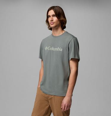 Men's CSC Basic Logo Organic Cotton T-Shirt, Color: Sedona Sage Gem Columbia, image 16