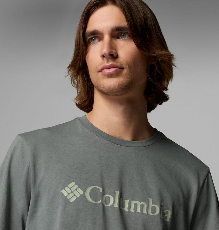 Men's CSC Basic Logo Organic Cotton T-Shirt, Color: Sedona Sage Gem Columbia, image 5