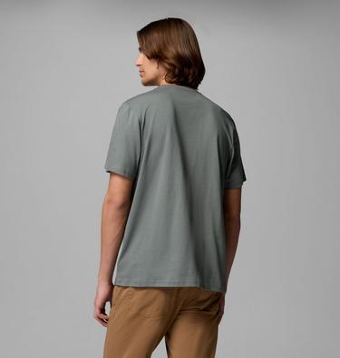 Men's CSC Basic Logo Organic Cotton T-Shirt, Color: Sedona Sage Gem Columbia, image 15