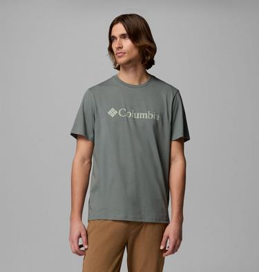 Men's CSC Basic Logo Organic Cotton T-Shirt, Color: Sedona Sage Gem Columbia, image 13
