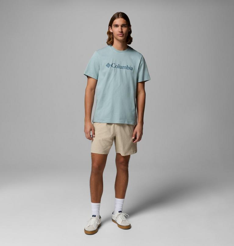 Camiseta de algod&oacute;n org&aacute;nico CSC Basic Logo para hombre, Color: Crushed Blue, Gem Columbia, image 2