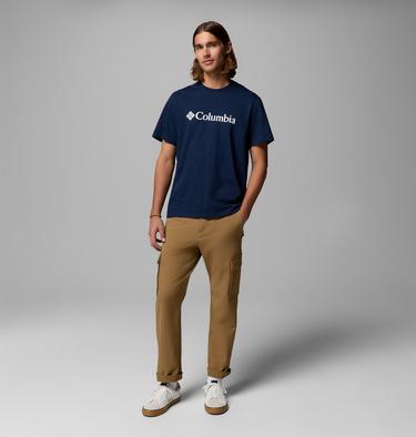 Men's CSC Basic Logo Organic Cotton T-Shirt, Color: Collegiate Navy, Gem Columbia, image 16