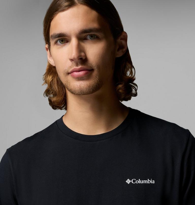 Men's CSC Logo Organic Cotton T-Shirt, Color: Black, Boxy Brand, image 5