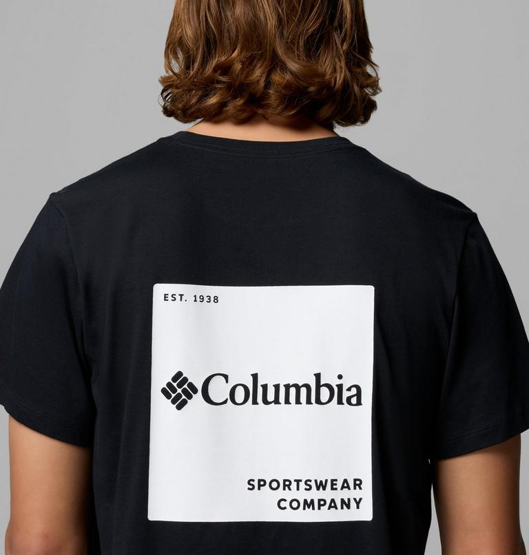 Men's CSC Logo Organic Cotton T-Shirt, Color: Black, Boxy Brand, image 6