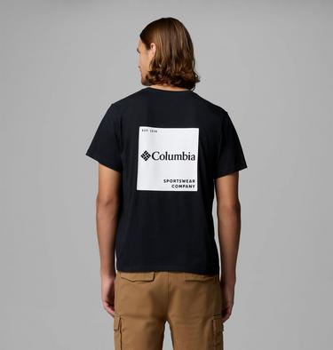 Men's CSC Logo Organic Cotton T-Shirt, Color: Black, Boxy Brand, image 11