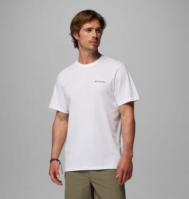 Men's CSC Logo Organic Cotton T-Shirt, Color: White, Boxy Brand, image 19