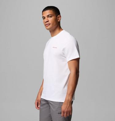 CSC T-Shirt aus Bio-Baumwolle mit Logo f&uuml;r M&auml;nner, Color: White, Linework C Badge, image 48