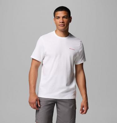 CSC T-Shirt aus Bio-Baumwolle mit Logo f&uuml;r M&auml;nner, Color: White, Linework C Badge, image 47