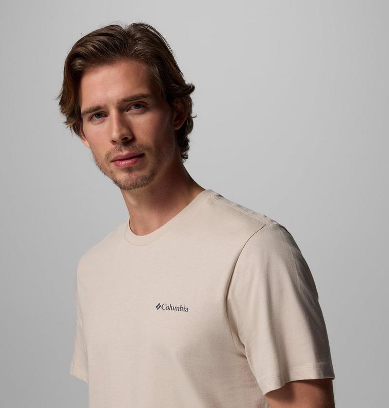 Men's CSC Logo Organic Cotton T-Shirt, Color: Dark Stone, Boxy Brand, image 5