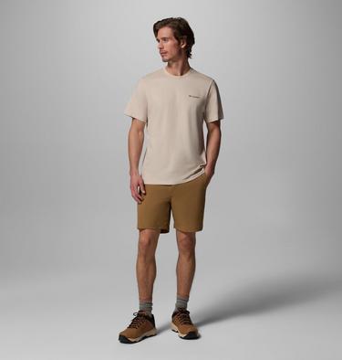 Men's CSC Logo Organic Cotton T-Shirt, Color: Dark Stone, Boxy Brand, image 6