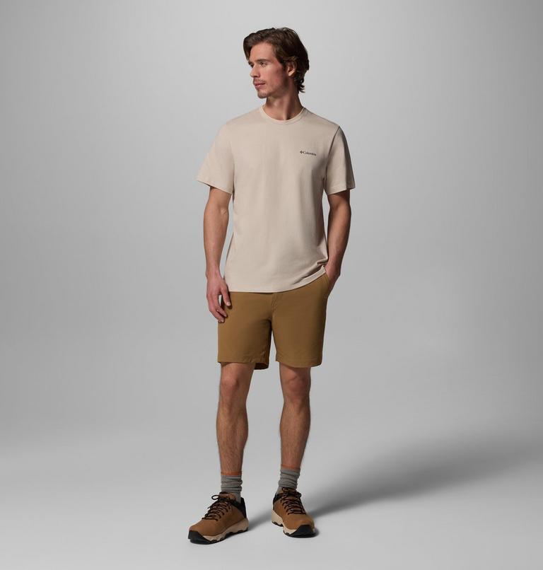 Men's CSC Logo Organic Cotton T-Shirt, Color: Dark Stone, Boxy Brand, image 2