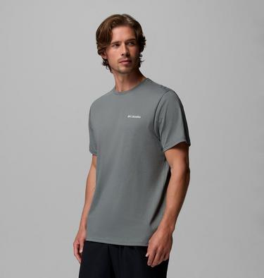 Men's CSC Logo Organic Cotton T-Shirt, Color: Sedona Sage, Boxy Brand, image 12
