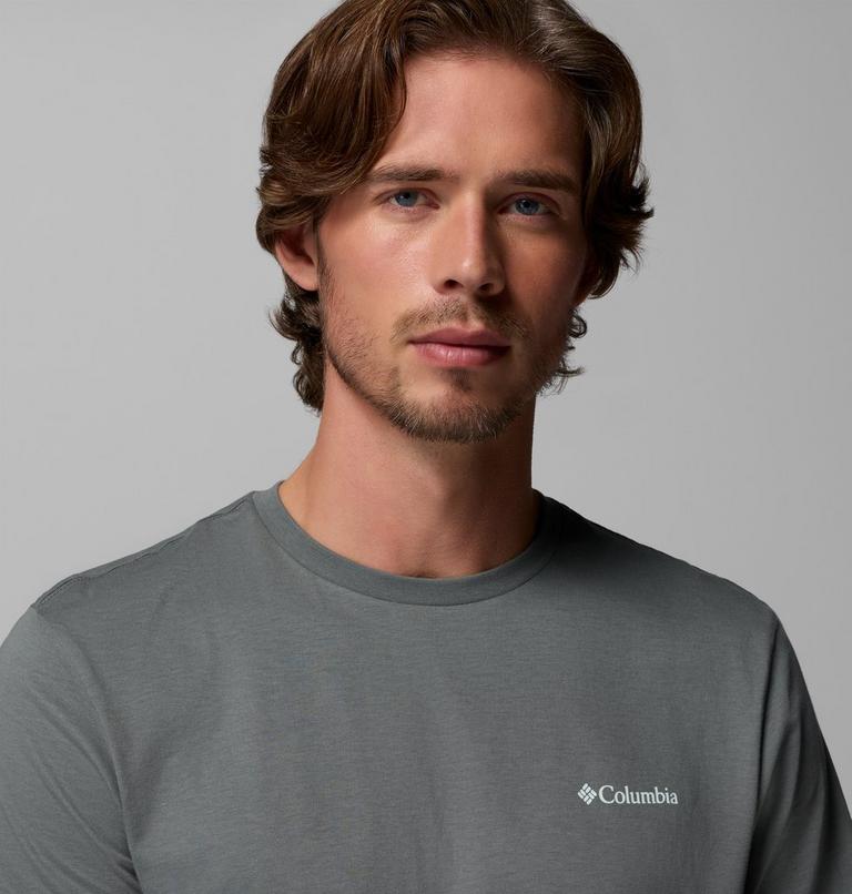 Men's CSC Logo Organic Cotton T-Shirt, Color: Sedona Sage, Boxy Brand, image 5