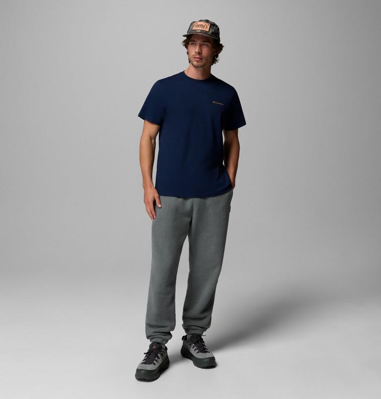 Men's CSC Logo Organic Cotton T-Shirt, Color: Collegiate Navy, Boxy Brand, image 2