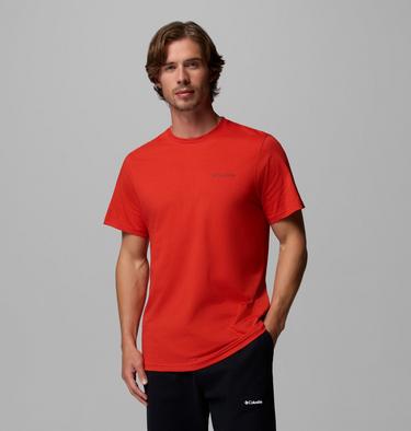 Men's CSC Logo Organic Cotton T-Shirt, Color: Super Sonic, Boxy Brand, image 3