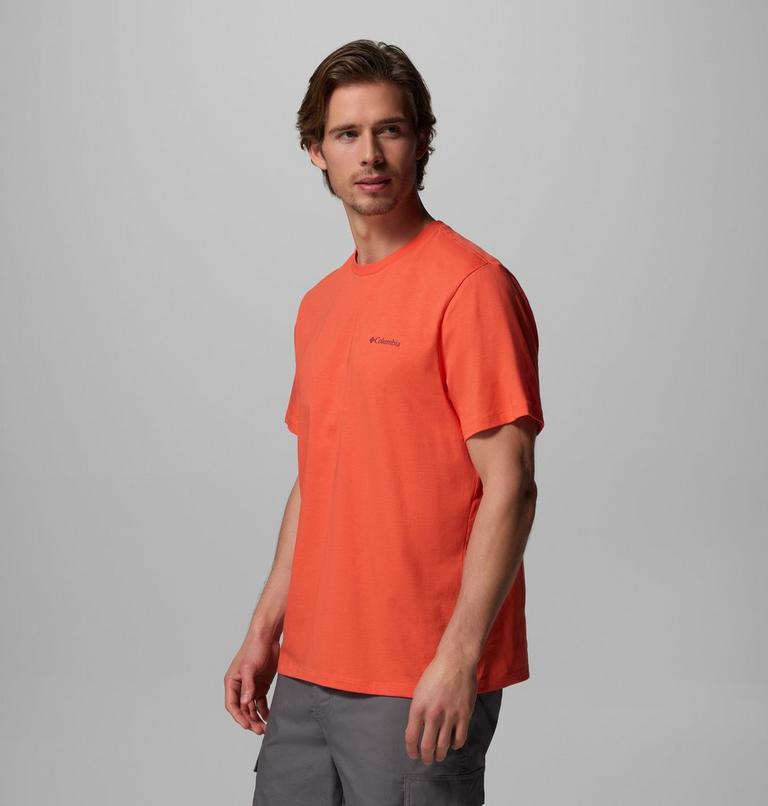 Men's CSC Logo Organic Cotton T-Shirt, Color: Zing, Boxy Brand, image 4